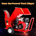 Powerful Gas Wood Chipper – Effortlessly Shred Branches Garden Waste!