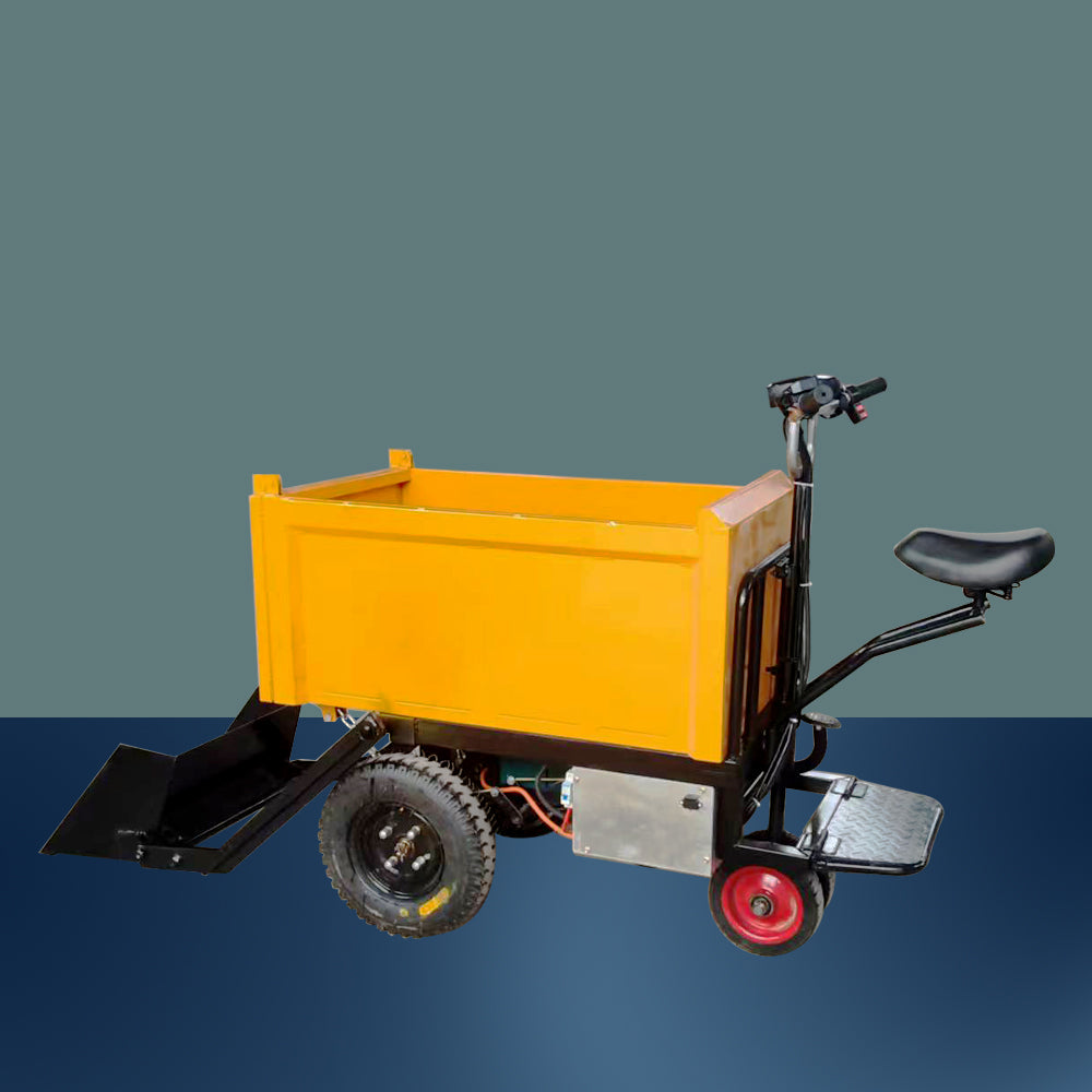 Compact Electric Dumper Truck – Self-Loading and Self-Dumping Features