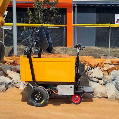 Compact Electric Dumper Truck – Self-Loading and Self-Dumping Features