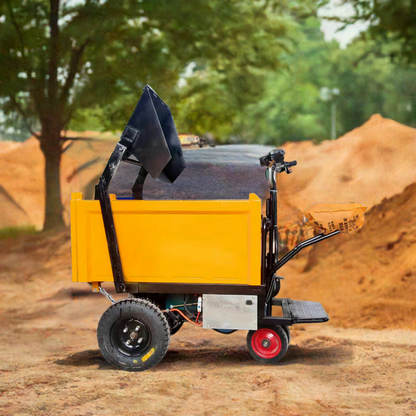 Compact Electric Dumper Truck – Self-Loading and Self-Dumping Features